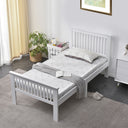 PINE TWIN BED
