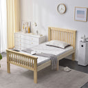 PINE TWIN BED