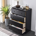 PINE 4 DRAWERS CHEST