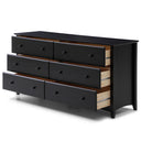 PINE WASH DOUBLE DRESSER