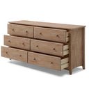 PINE WASH DOUBLE DRESSER