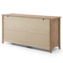 PINE WASH DOUBLE DRESSER