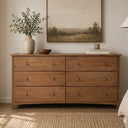 PINE WASH DOUBLE DRESSER
