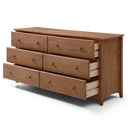 PINE WASH DOUBLE DRESSER