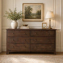 PINE WASH DOUBLE DRESSER