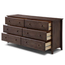 PINE WASH DOUBLE DRESSER