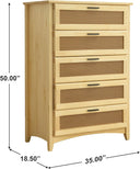Rattan Chest
