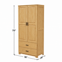 PINE CABINET RAISED DOORS