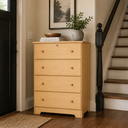 PINE 4 DRAWERS CHEST