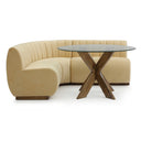 NOOK SET - GLASS TABLE
