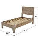 NEW PINE BED