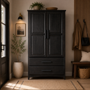 PINE CABINET RAISED DOORS